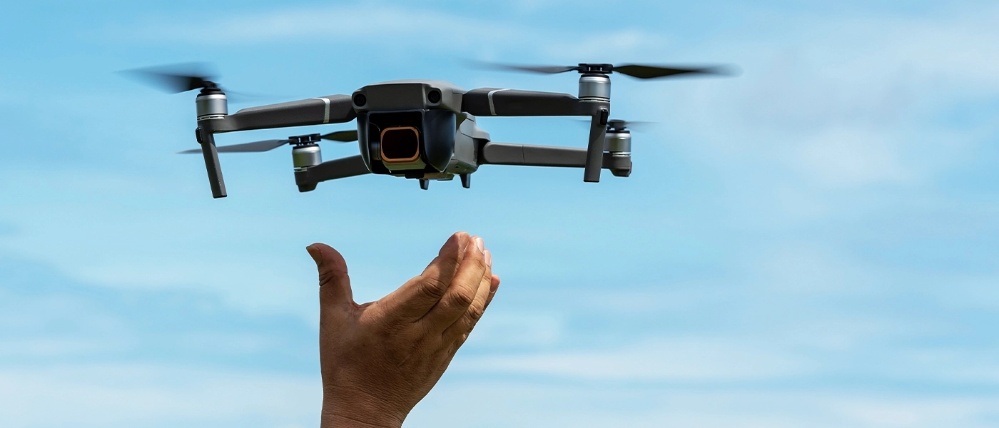 latanie dronem
