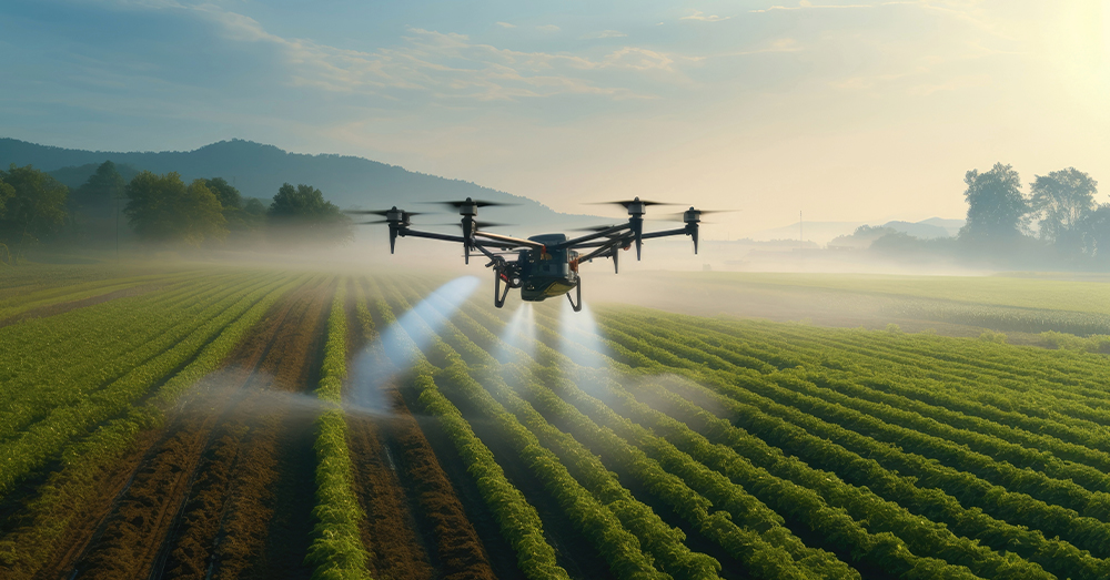 Drony w rolnictwie - czy drony mogą efektywnie wspierać pracę rolników?